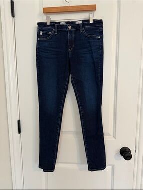 AG B Type 01 legging ankle jean in dark blue rinse 28X28